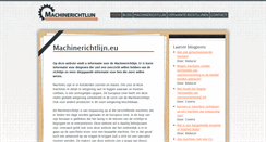 Desktop Screenshot of machinerichtlijn.eu